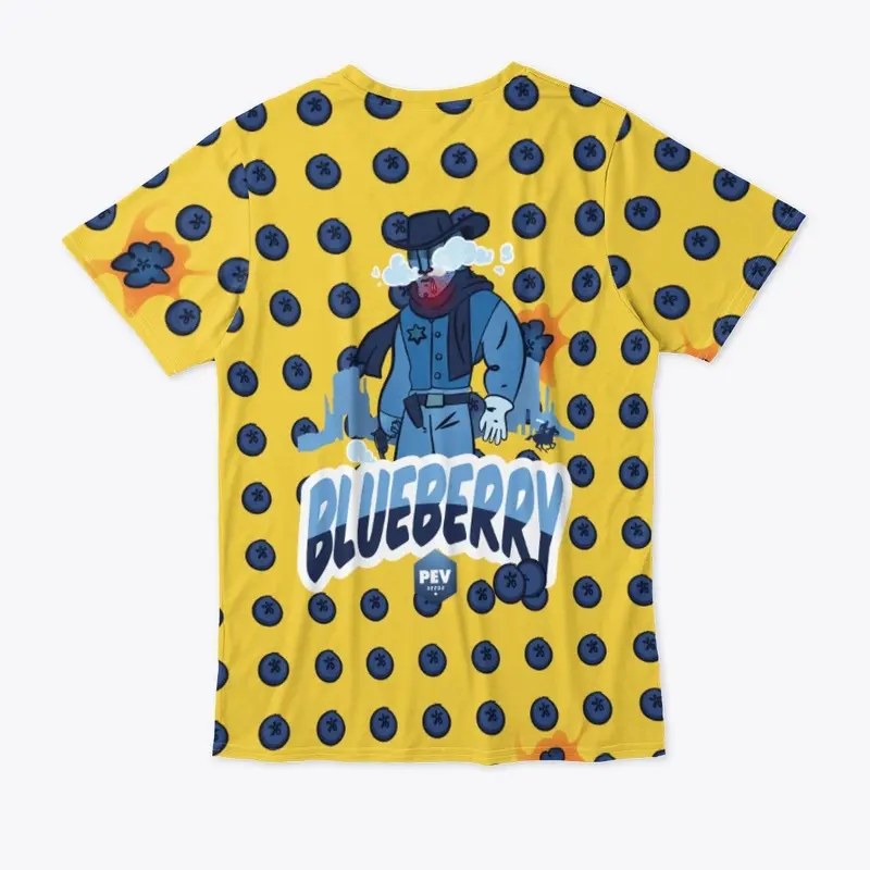 Blueberry | Men T-shirts | by PEV Art